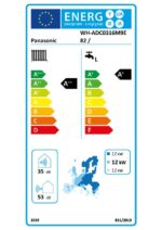 Energijska nalepka WH-ADC0316M9E82 in WH-WXG12ME5