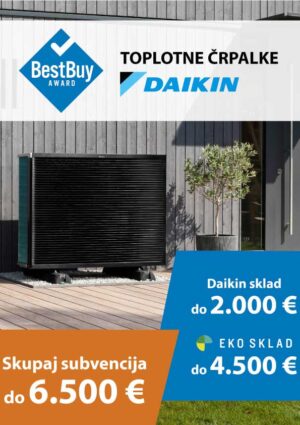 Daikin sklad in ekosklad