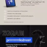 Samsung tablica za 1€ , ob nakupu toplotne črpalke Samsung EHS serije